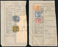 96 db táviratdarab az 1910-es évekből, főleg Turul bérmentesítéssel