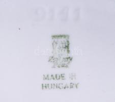 Zsolnay bonbonier, jelzett, hibátlan, 10x7,5 cm