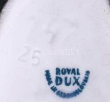 Royal dux art deco stilizált női akt figura, jelzett, hibátlan, m: 14 cm