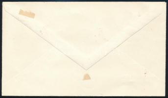 NSZK 1949 100 éves a német bélyeg Mi 113-115 alkalmi borítékon