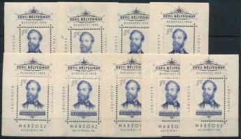 1954 Bélyegnap (27.) 9 db blokk (72.000)