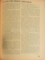 1940 Mult és Jövő. Zsidó irodalmi, művészeti, társadalmi és kritikai folyóirat. Szerk.: Patai József...