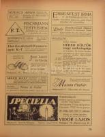 1922 Mult és Jövő. Zsidó irodalmi, művészeti, társadalmi és kritikai folyóirat. Szerk.: Patai József...