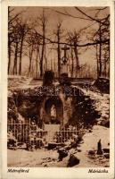 1948 Mátrafüred (Gyöngyös), Máriácska télen. Apostol kiadása (EK)