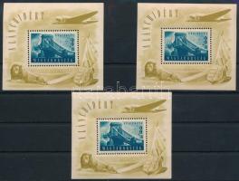 1948 Lánchíd (II.) 3 db blokk (120.000)