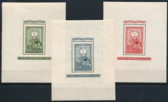 1951 80 éves a magyar bélyeg blokk sor (60.000)