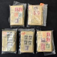 Csehszlovákia 280 db csomagszállító kivágás