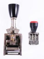 Régi szerszám tétel, bélyegzők, tolómérők, stb