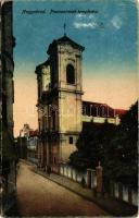1943 Nagyvárad, Oradea; Premontreiek temploma. Fekete Sándor kiadása / church (EM)