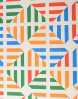 Rákóczy Gizella (1947-2015): Geometrikus kompozíció (cím nélkül), 1982. Szitanyomat, papír. Jelzett....