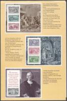 1992 Kolumbusz Kristóf, Amerika felfedezése blokksor Mi 25-30 2 db emléklapon (USD 16.-)