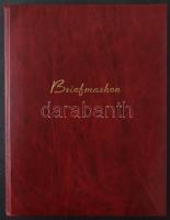 30 fehér lapos A4-es berakó, piros borítóval