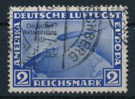 Deutsches Reich 1933 Zeppelin Chicagofahrt Mi 497 (Mi EUR 250.-)