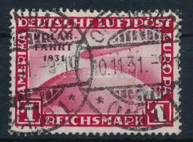 Deutsches Reich 1931 Zeppelin Polarfahrt Mi 456 (Mi EUR 140.-)