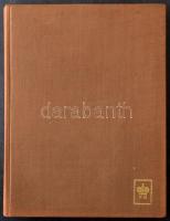 10 vastag fekete lapos A4-es berakó, barna borítóval RK arany márkajelzéssel