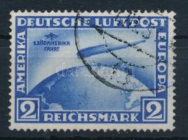 Deutsches Reich 1930 Zeppelin Sdamerikafahrt 2M Mi 438Y (Mi EUR 400.-)