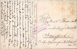 1931 Szabadka, Subotica; Pogled na Crkvu Sv. Terezije / látkép, templom (Rb)