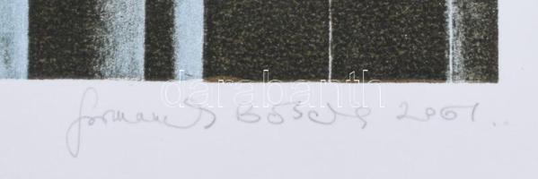 Formanek Barbara (1976-): Tükröződés II., 2001. Litográfia, papír, jelzett, művészpéldány E.A. X./XI...