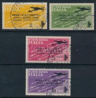 Olaszország 1934 Roma-Buenos Aires első repülés Mi 459-462 (Mi EUR 500.-) garancia nélkül / no guarantee