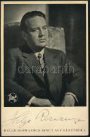 Helge Rosvaenge (1897-1972) dán származású, Németországban és Ausztriában működött operaénekes (teno...