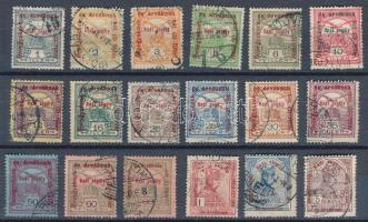 1915 3 db Hadisegély (II.) sor (39.000)