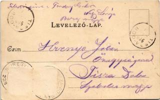 1900 Nyíregyháza, Széchenyi tér, Széchenyi szálloda. Hoffmann B. Béla kiadása (Rb)