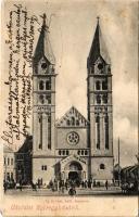 1904 Nyíregyháza, új római katolikus templom (EK)