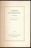 Pinder, Wilhelm: Die Bildwerke des Naumburger Doms. 44 Bildtafeln. Mit einem Geleitwort den - - . Le...