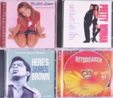 26 darab zenei CD, közte Angelo Kelly, Backstreet Boys, Nelly Furtado, Hannah Montana, José Carreras...
