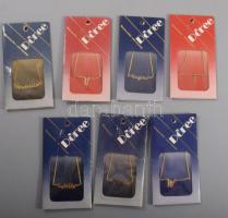 cca 130 darab aranyozott nyaklánc