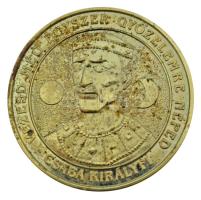 DN "Székelyudvarhely - A székely főváros / Csaba királyfi" kétoldalas fém emlékérem, eredeti dísztokban (42,5mm) T:AU (eredetileg PP)