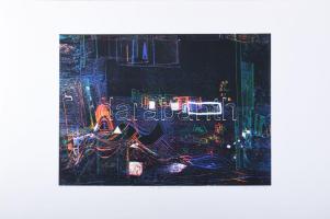 Haász Ágnes (1951-): Metszet, 2000. Szitanyomat, papír. Jelzett. Művészpéldány E.A. III/V számozássa...