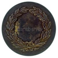 1920 k. "Magyar Ebtenyésztők Országos Egyesülete" kétoldalas, ezüstözött bronz díjérem &qu...