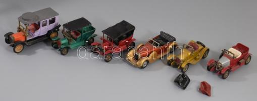 6 darab Matchbox autó