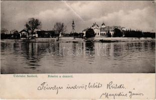1904 Szob, részlet a Dunáról. Hegedüs Lajos kiadása (fa)