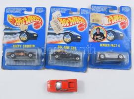 4 darab régebbi HotWheels