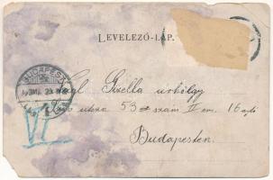 1903 Szolnok, Izraelita templom, zsinagóga, belső. Bakos István kiadása (b)