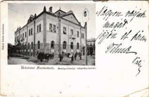 1900 Szolnok, Mezőgazdasági takarékpénztár. Bakos István kiadása (b)