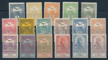 1913 Árvíz sor (90.000) (20f függőleges ránc / crease)