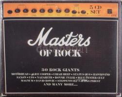 Masters of Rock. 50 Rock Giants. 3XCD, karton tokban.