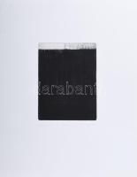 Károlyi Zsuzsanna (1954-): Képeslap 3. Rézkarc, papír, jelzett, művészpéldány E.A. 1/1 számozással. ...