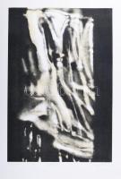 Varga Krisztina (1970-): Katedrális. Litográfia, papír, jelzett, művészpéldány E.A. jelzéssel. 52,5x37 cm