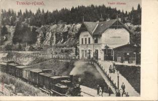 Tusnádfürdő railway station (small tear)