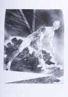 Eszik Alajos (1953-): Nyáréji séta, 2002. Litográfia, papír. Jelzett. Számozott (4/13). 38×31 cm.