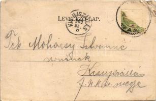 1903 Piliscsaba, Északi tábor. K.u.k. katona (EM)