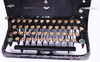 cca 1938-1940 Wanderer Werke Continental írógép, magyar billentyűzettel, korának megfelelő állapotba...