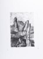 M. Németh Márta (1966-): Syracusa, 1995. Litográfia, papír, jelzett, művészpéldány E.A. V./X. számozással. 44x30 cm