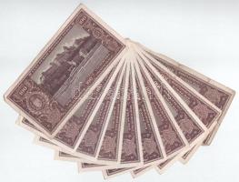 1945. 100P (10x) mind különféle sorozatszámmal "E 008 - E 352" között T:XF-VG
Adamo P18