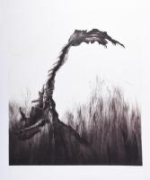 Olexa József (1960-): Tavasz. Hidegtű, papír, jelzett, egyszeri nyomat, 60×50 cm