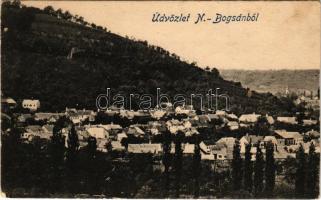 1903 Boksánbánya, Németbogsán, Deutsch-Bogsan, Bocsa Montana; látkép / general view (vágott / cut)